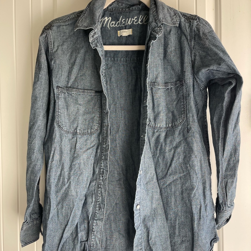 Chambray button up